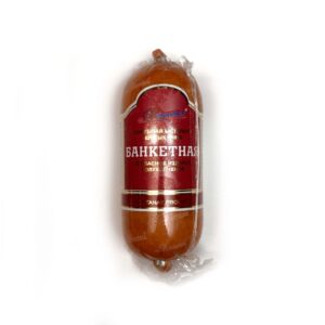 Колбасное изделие полукопченое «Банкетная».